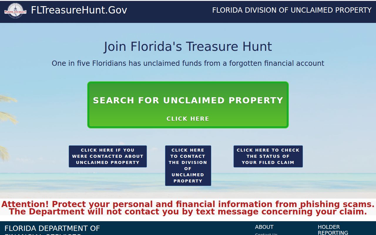 West Melbourne neighbor lookup in Florida unclaimed property